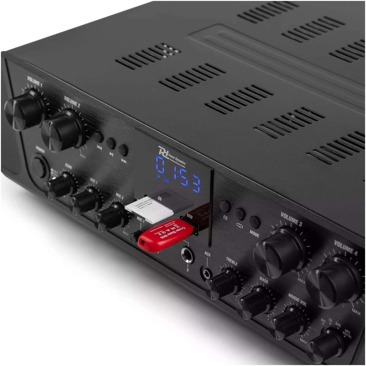 Pdm PV240BT Mixer Amplifier 4X 100W Bt/usb/sd/fm - Image 10