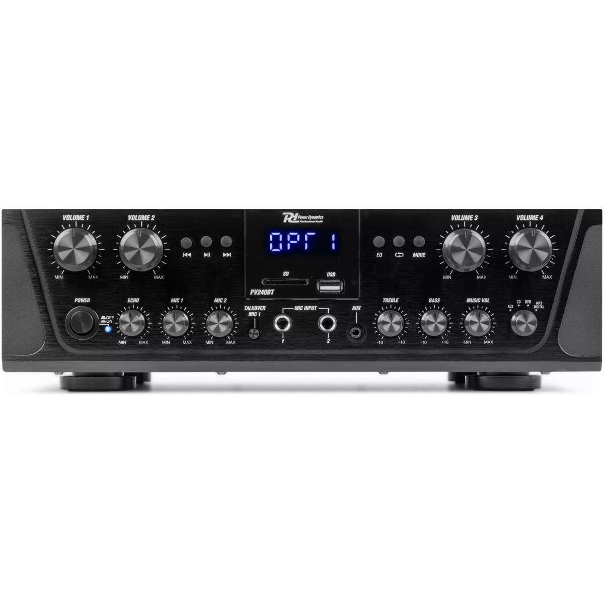 Pdm PV240BT Mixer Amplifier 4X 100W Bt/usb/sd/fm - Image 5