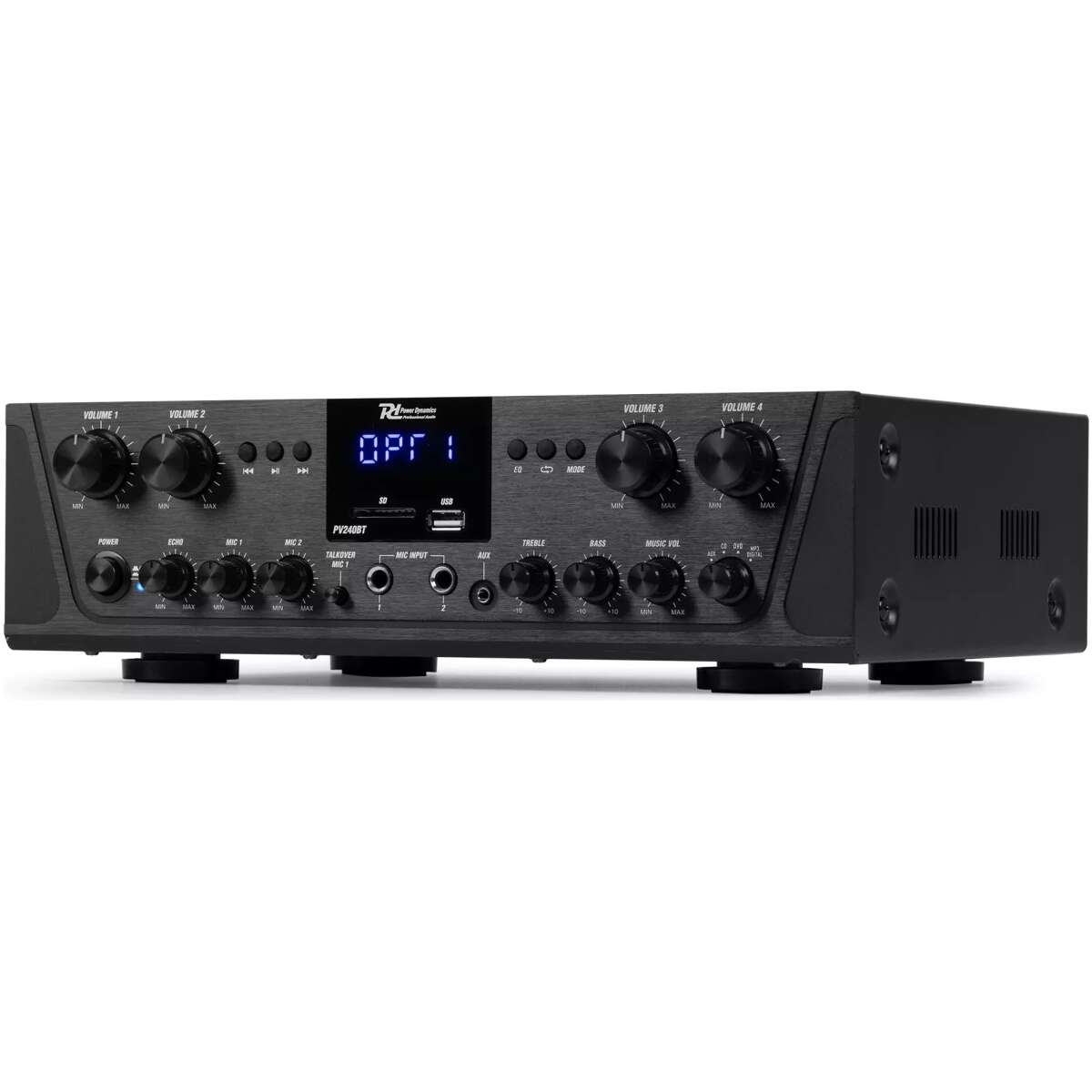 Pdm PV240BT Mixer Amplifier 4X 100W Bt/usb/sd/fm - Image 6