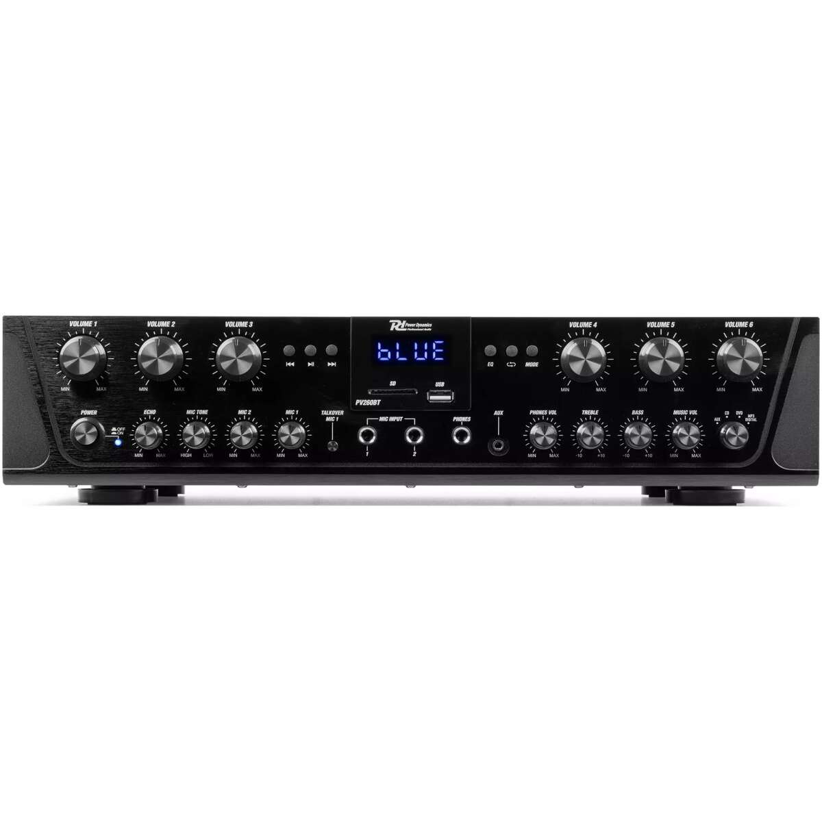 Pdm PV260BT Mixer Amplifier 6X 100W Bt/usb/sd/fm - Image 5