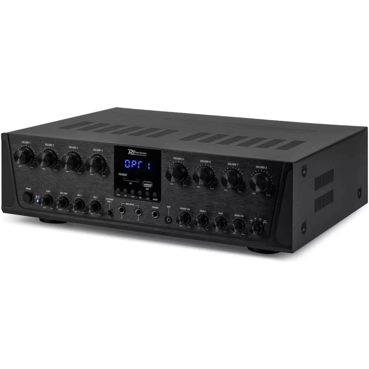 Pdm PV280BT Mixer Amplifier 8X 100W Bt/usb/sd/fm - Image 3