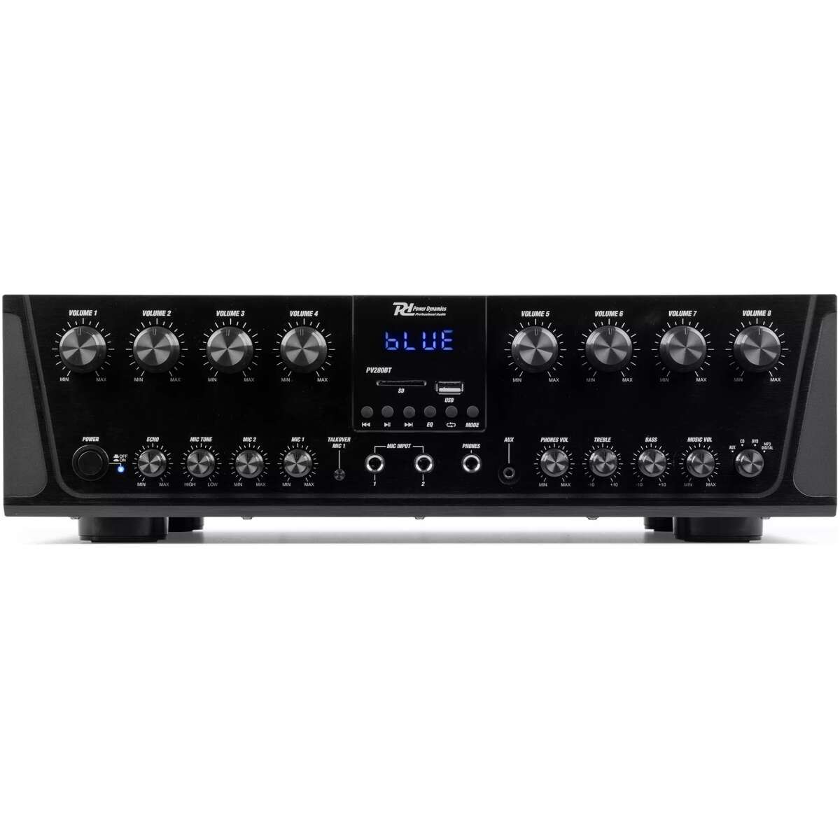 Pdm PV280BT Mixer Amplifier 8X 100W Bt/usb/sd/fm - Image 5