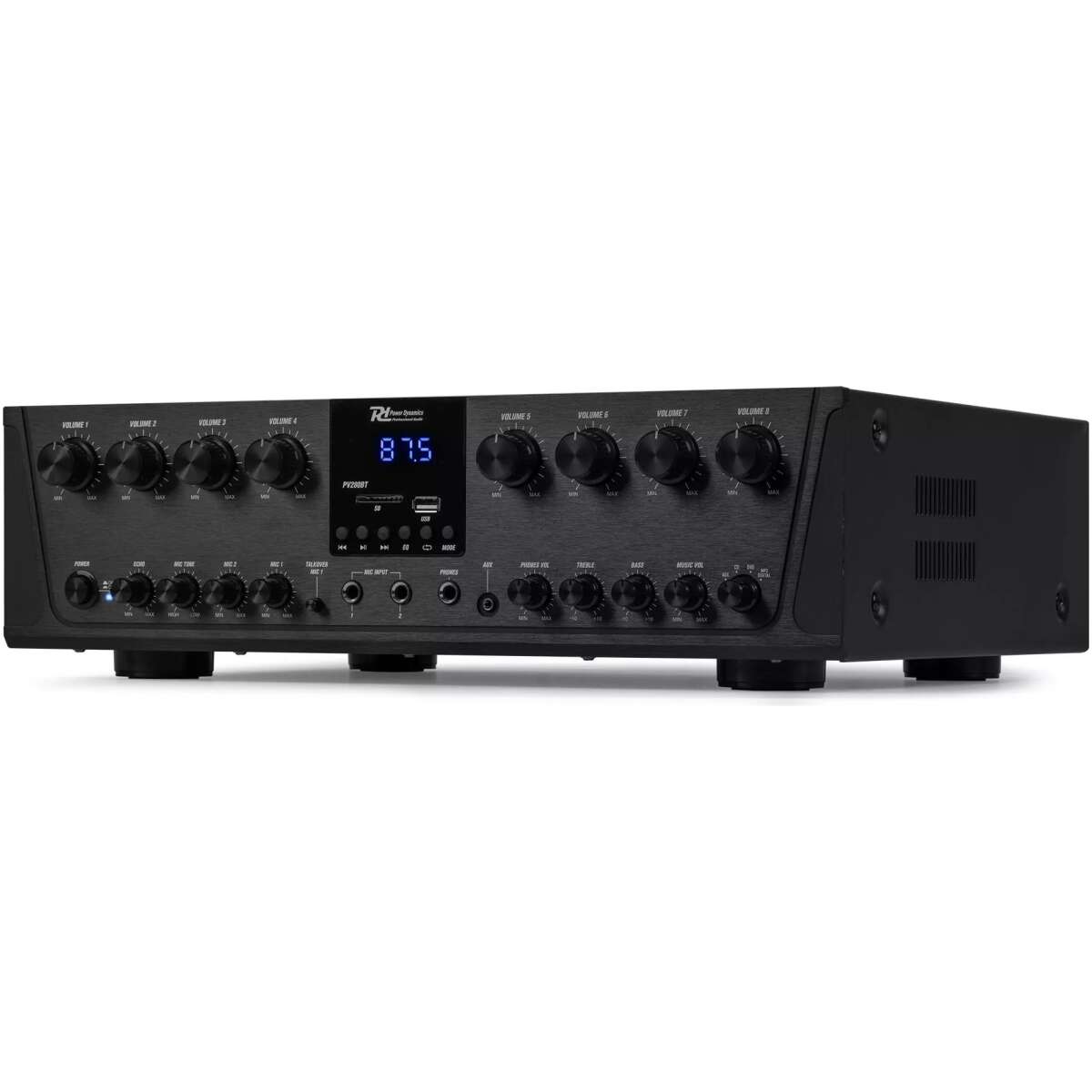 Pdm PV280BT Mixer Amplifier 8X 100W Bt/usb/sd/fm - Image 6