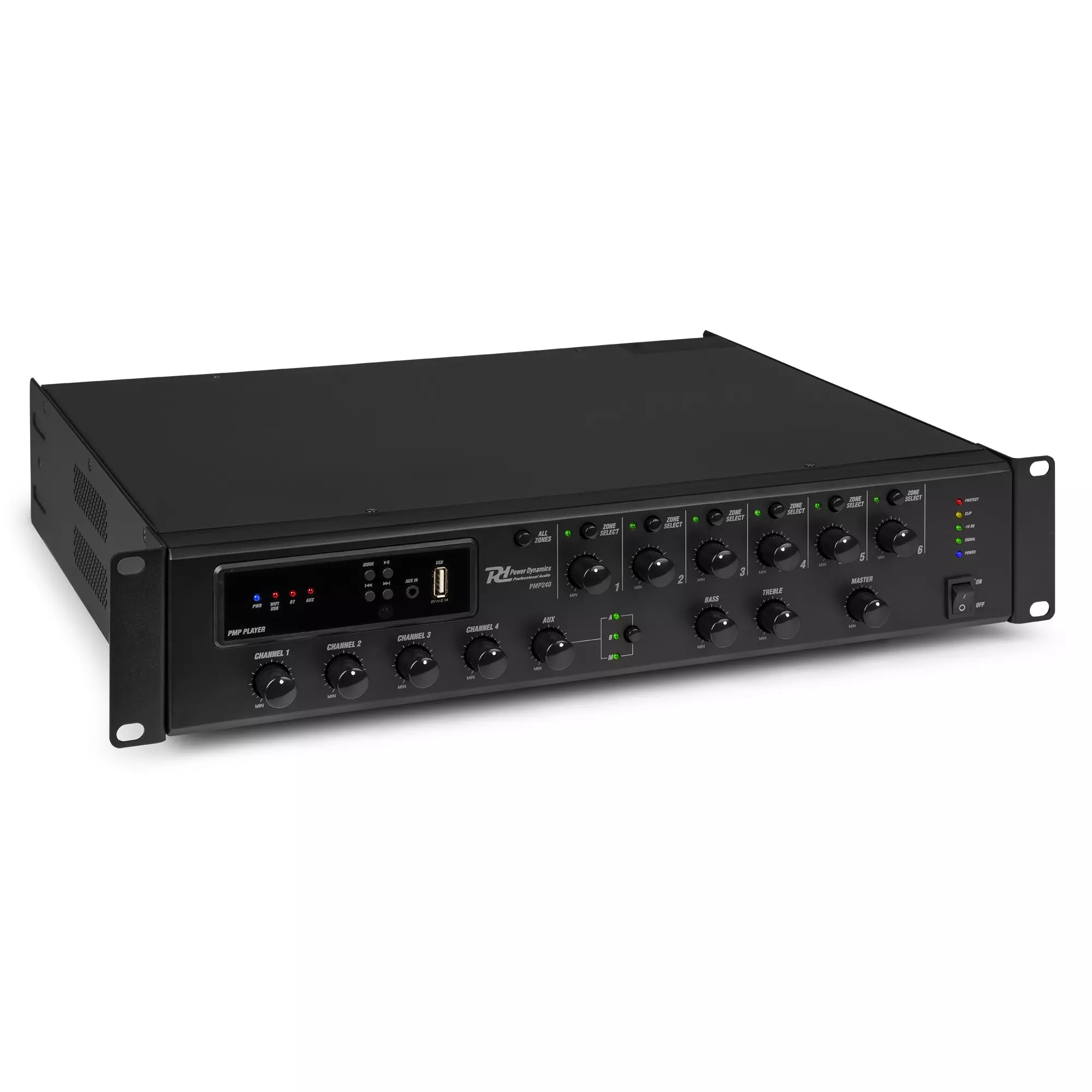 954.012PDM-1 Pdm PMP240 Mixer Amplifier 240W Bt/usb/wifi 100V 6 Zone - Image 1
