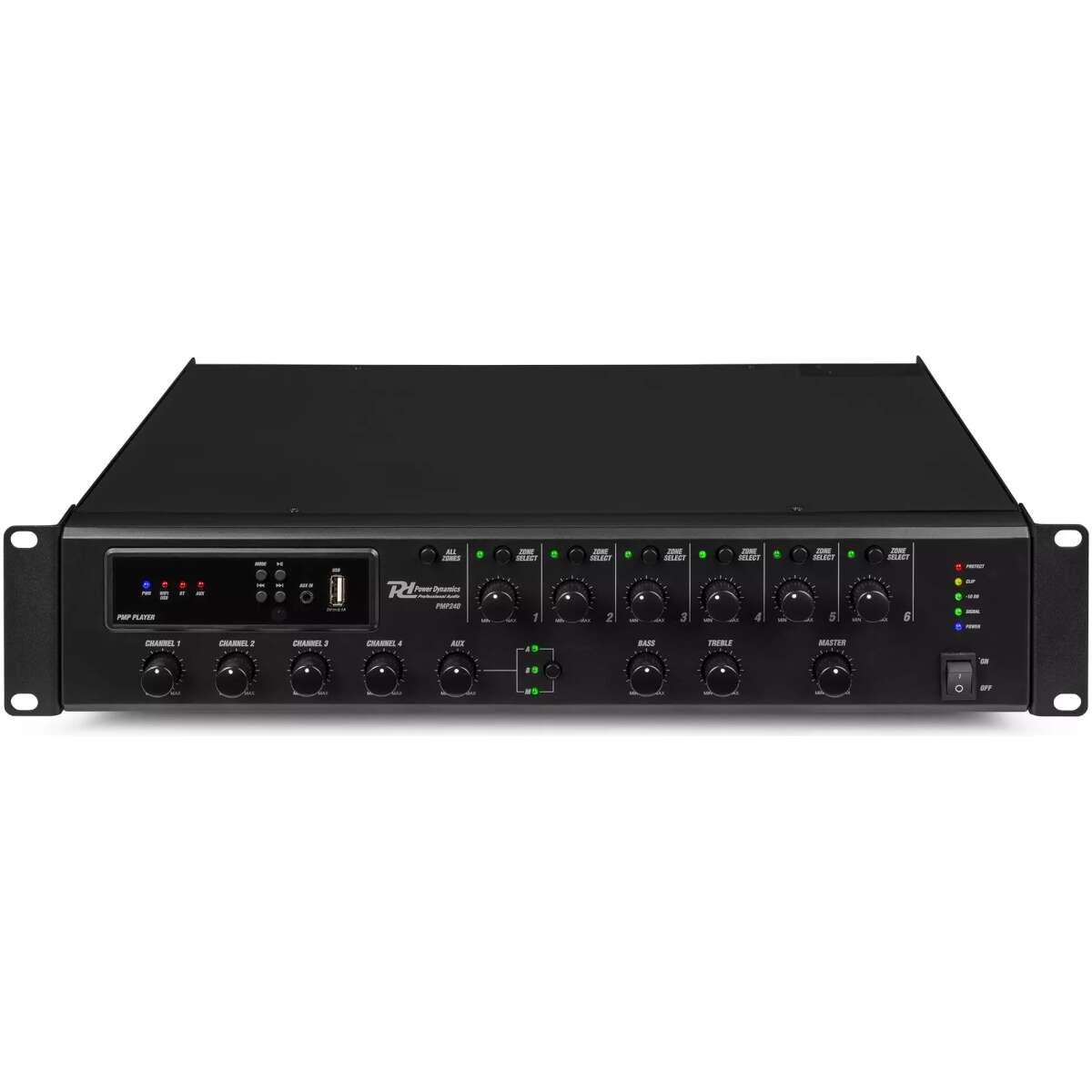 Pdm PMP240 Mixer Amplifier 240W Bt/usb/wifi 100V 6 Zone - Image 2
