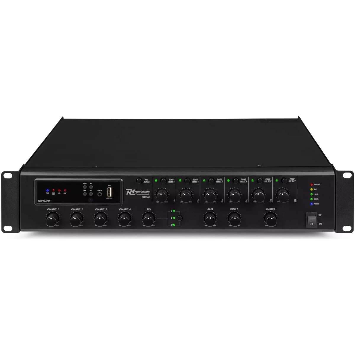 Pdm PMP360 Mixer Amplifier 360W Bt/usb/wifi 100V 6 Zone - Image 2