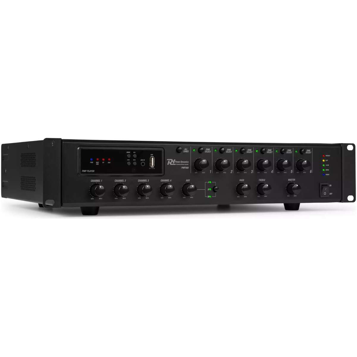 Pdm PMP360 Mixer Amplifier 360W Bt/usb/wifi 100V 6 Zone - Image 4