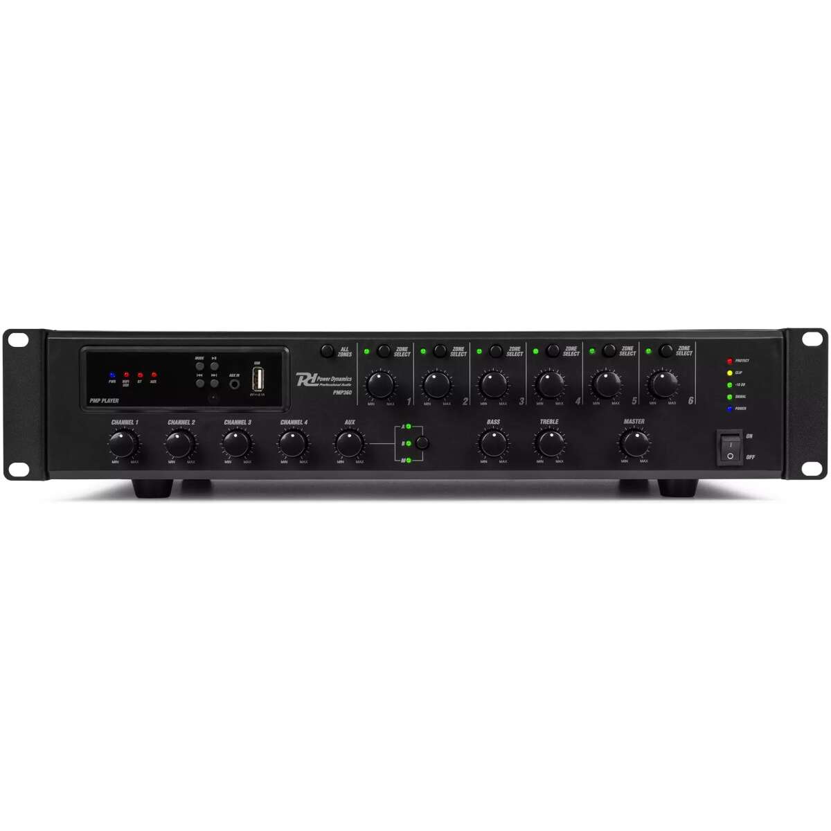 Pdm PMP360 Mixer Amplifier 360W Bt/usb/wifi 100V 6 Zone - Image 5