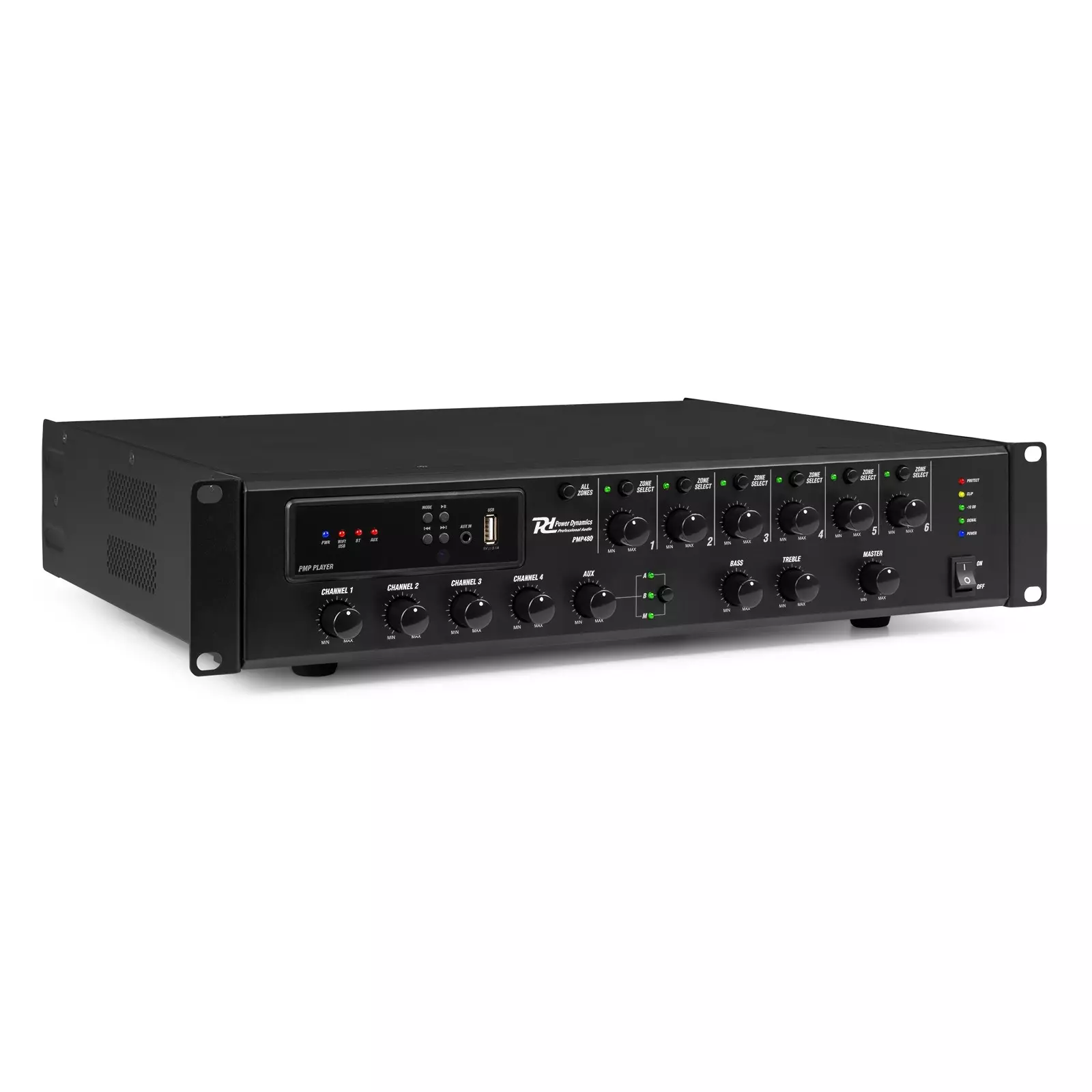 954.016PDM-1 Pdm PMP480 Mixer Amplifier 480W Bt/usb/wifi 100V 6 Zone - Image 1