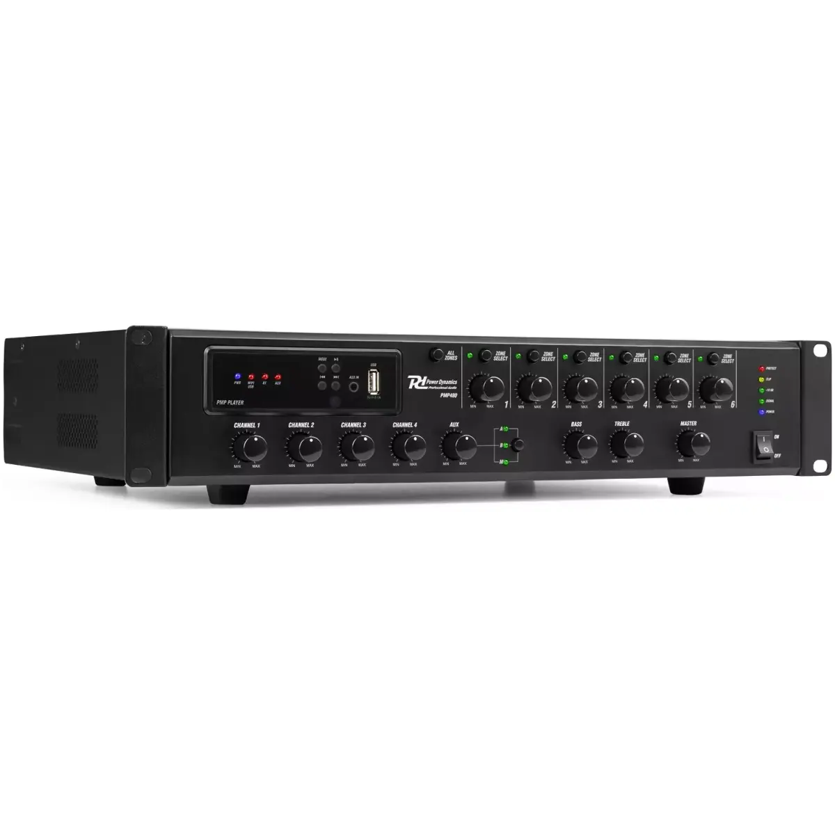 Pdm PMP480 Mixer Amplifier 480W Bt/usb/wifi 100V 6 Zone - Image 2
