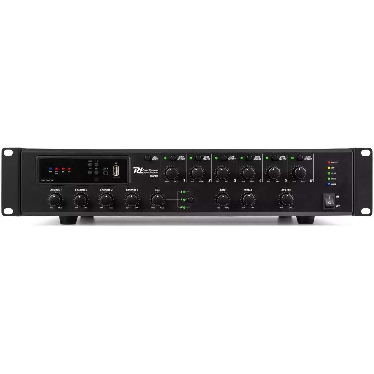Pdm PMP480 Mixer Amplifier 480W Bt/usb/wifi 100V 6 Zone - Image 3