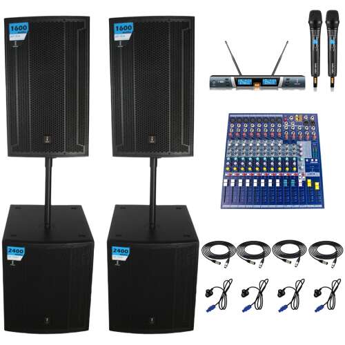 Imix APA12A and IM718P Active Speaker Combo