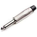 Amphenol M-series Ii Mono Jack Plug Diecast Shell Sil