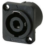 Amphenol Speaker Panel Mount 4 Pole Connector (Round, Solder Termination)