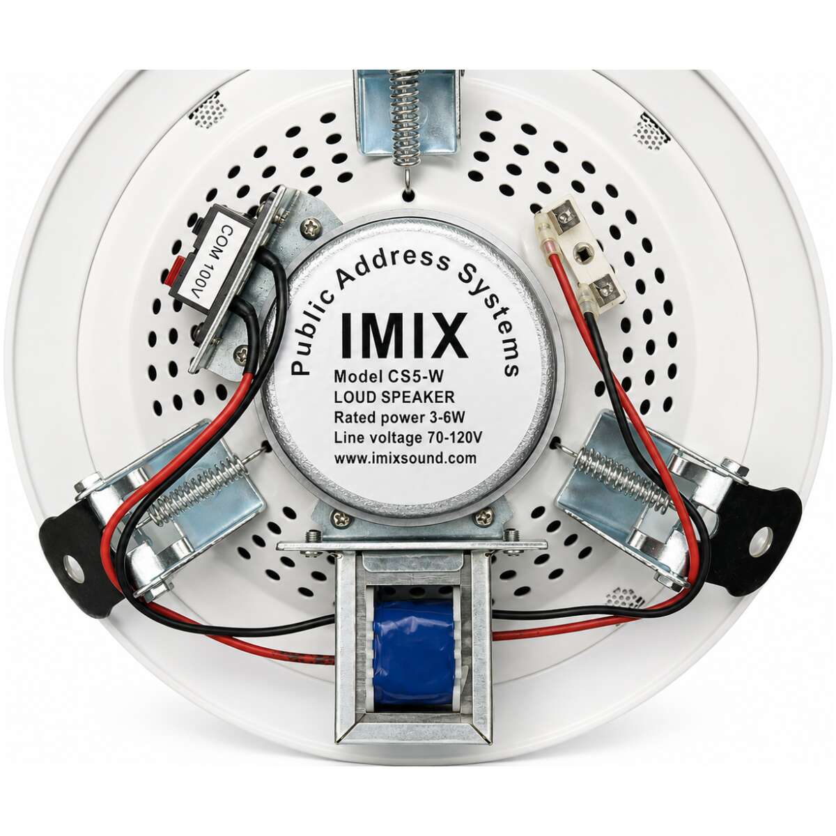 Imix Sound CS5-W Ceiling Speaker (Public Address System) White - Image 6