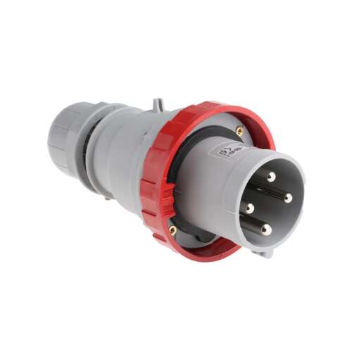 Scame 63a Female Inline 5p 400v 3ph Ip67 (Red)