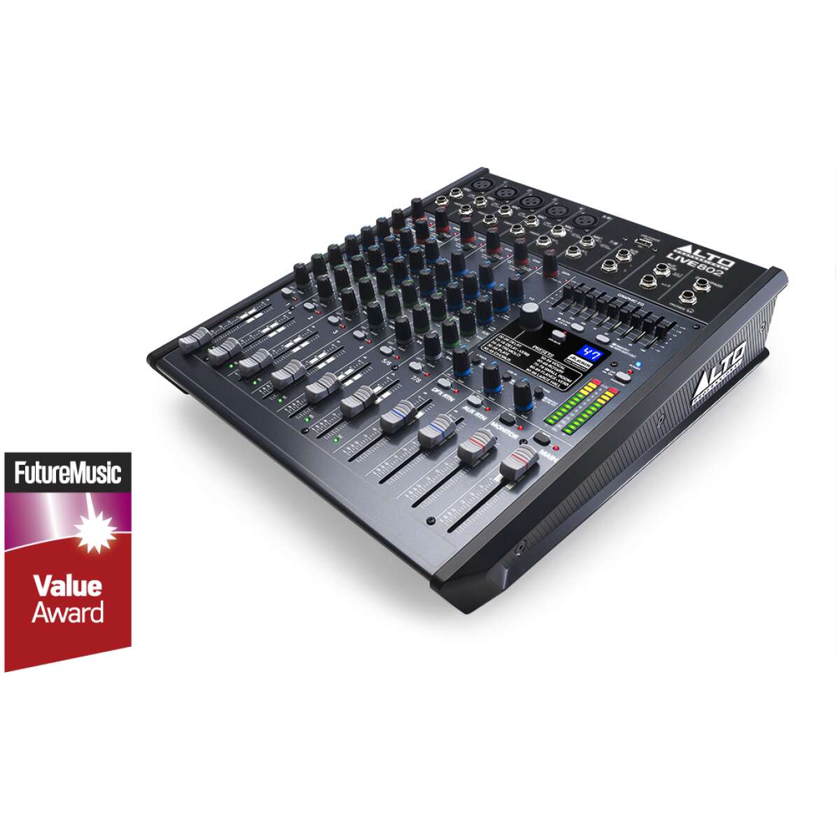 Alto Live 802 Professional 8-Channel/2-Bus Mixer - Image 2