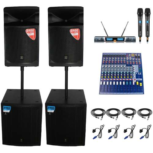 Imix M15P and IM718P Active Speaker Combo