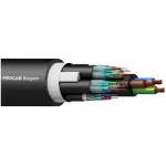 Procab PHC2522 2 X Balanced Signal / Dmx-aes, 2 X Cat7 S/ftp & 3g2.5 Power Cable 300 Meter