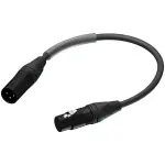 Procab PLP150 Dmx Adapter - 3-pin Xlr Male - 5-pin Xlr Female - Highflex 0.25 Meter
