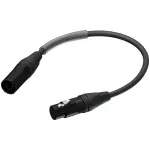 Procab PLP155 Dmx Adapter - 5-pin Xlr Male - 3-pin Xlr Female - Highflex 0.25 Meter