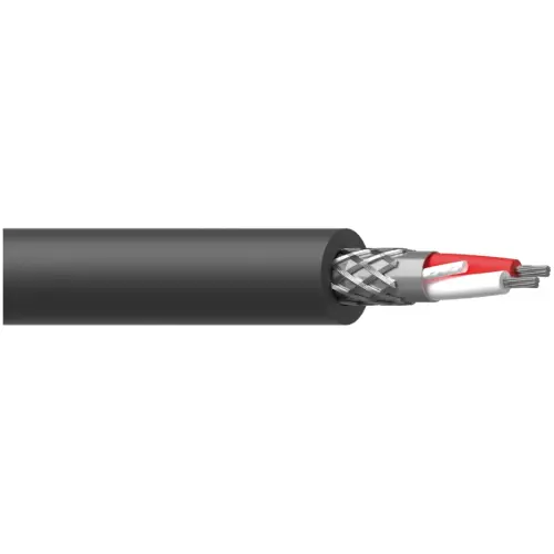 Procab PMX222 Dmx-aes Cable - Flex 2 X 0.34 Sq. Mm - 22 Awg - Highflex 300 Meter, Dark Grey