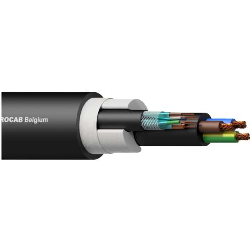 Procab PNC2517 Cat7 S/ftp & 3g2.5 Power Cable 100 Meter