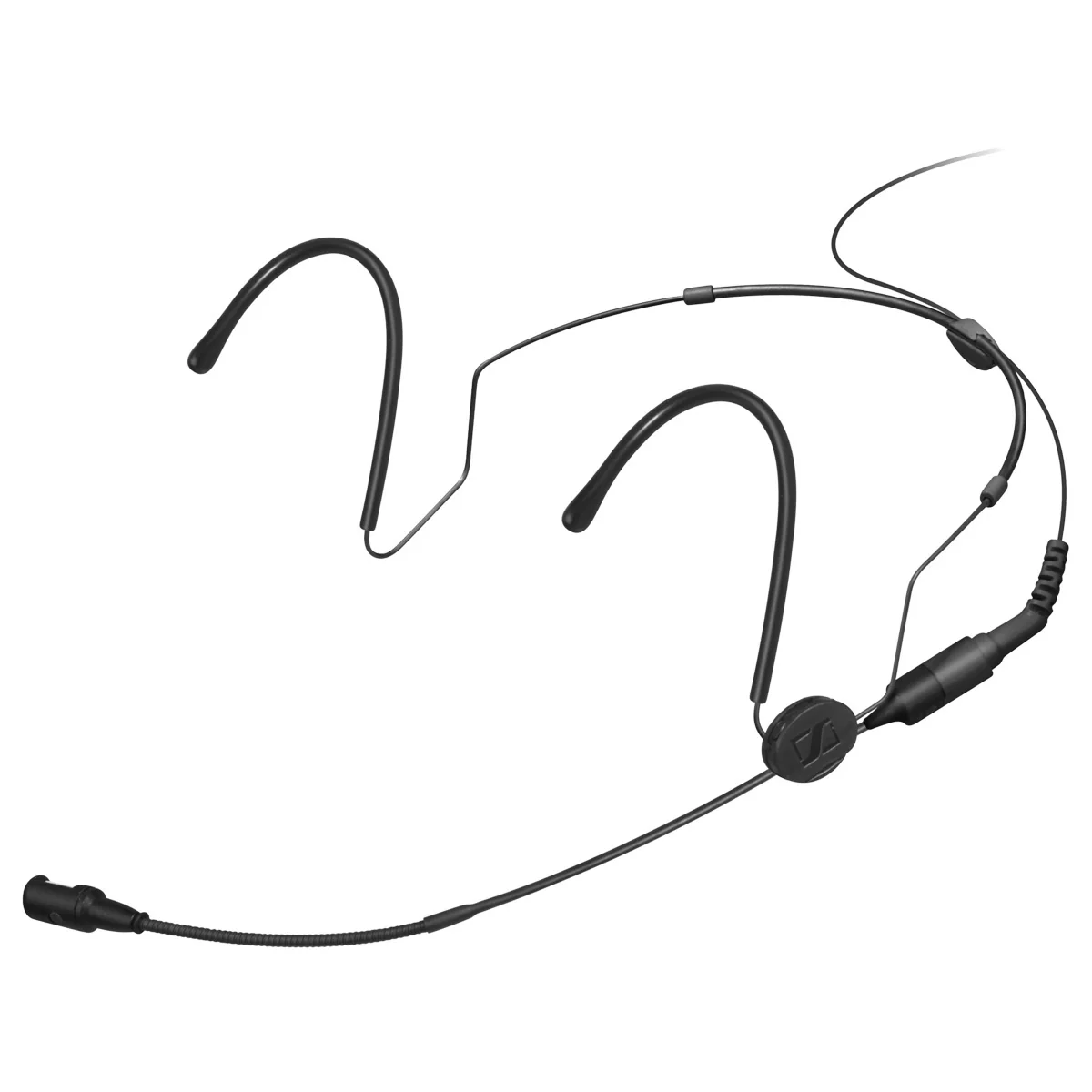 Sennheiser-HSP-4-LEMO-Connector-Cardioid-Neckmount-Microphone_-1.6m-cable_-Charcoal-Grey Sennheiser Hsp 4 Cardioid Neckmount Microphone (Charcoal Grey) - Image 1