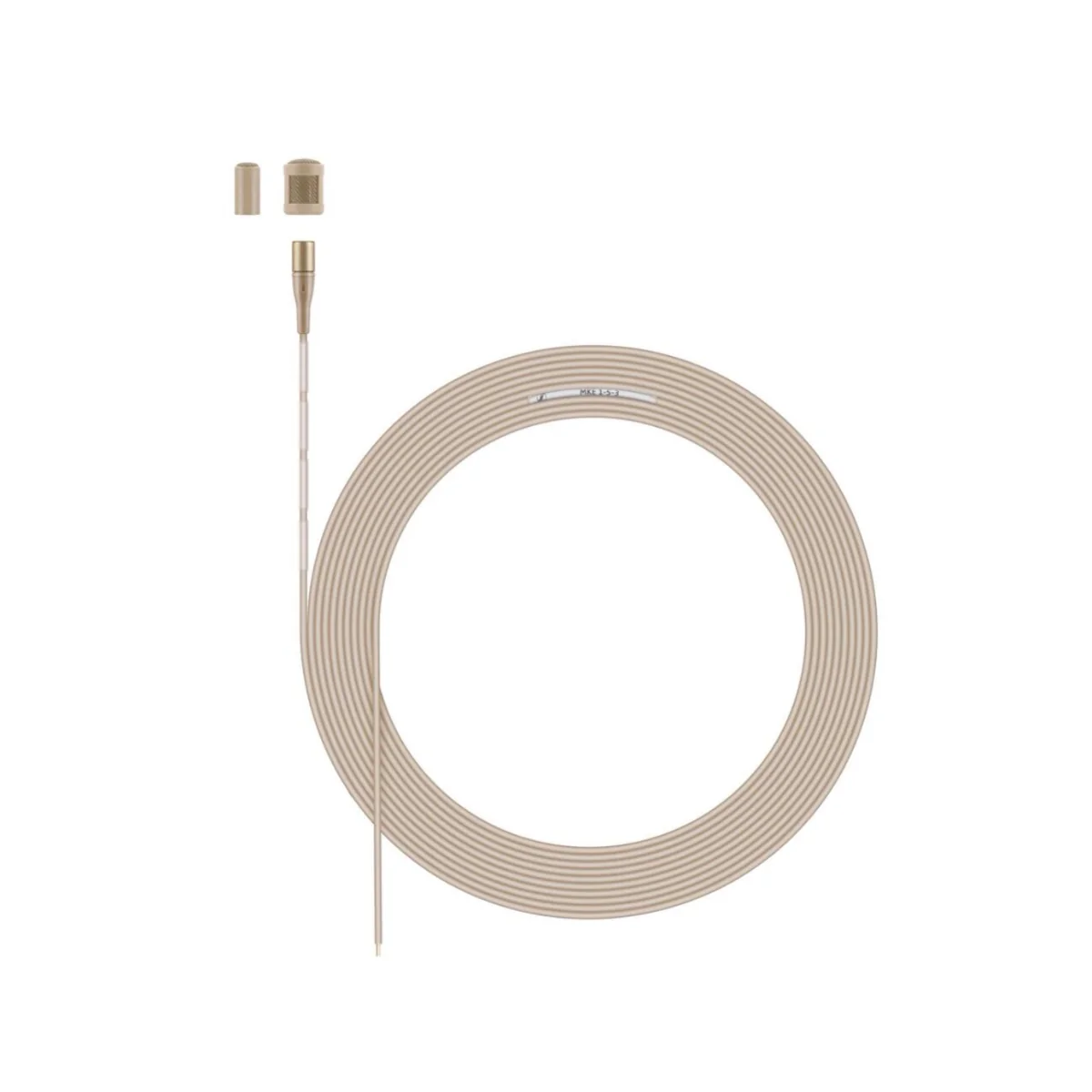 Sennheiser_MKE_1-5-3_Omni-directional_Lapel_Microphone_Beige Sennheiser Mke 1-5-3 Omni-directional Lapel Microphone (Beige) - Image 1