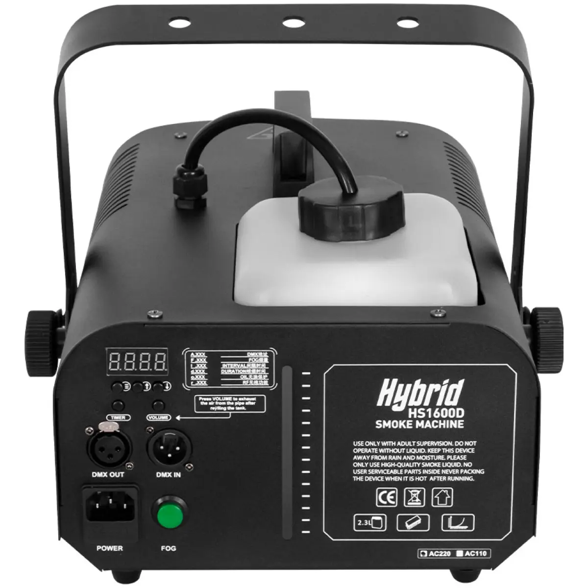 Hybrid HS1600D Smoke Machine - Image 2