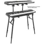 Hybrid KS265 Dual-tier Keyboard Stand - Image 3