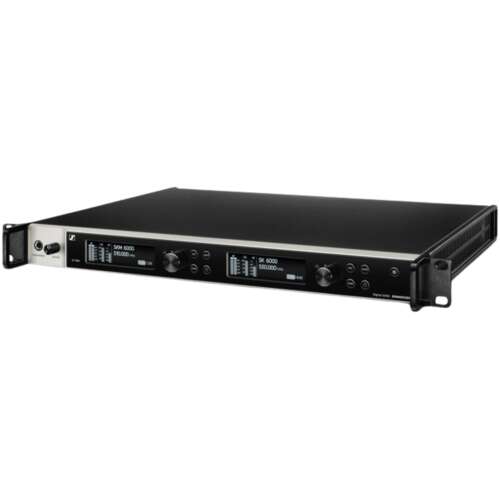 Sennheiser Em 6000 Dante Two-channel Digital Receiver, Long Range Mode, Eu Power Supply, 630-718mhz