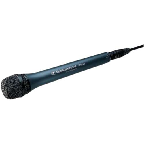 Sennheiser Md 46 Dynamic Cardioid Handheld Microphone, Low Wind/handling Noise