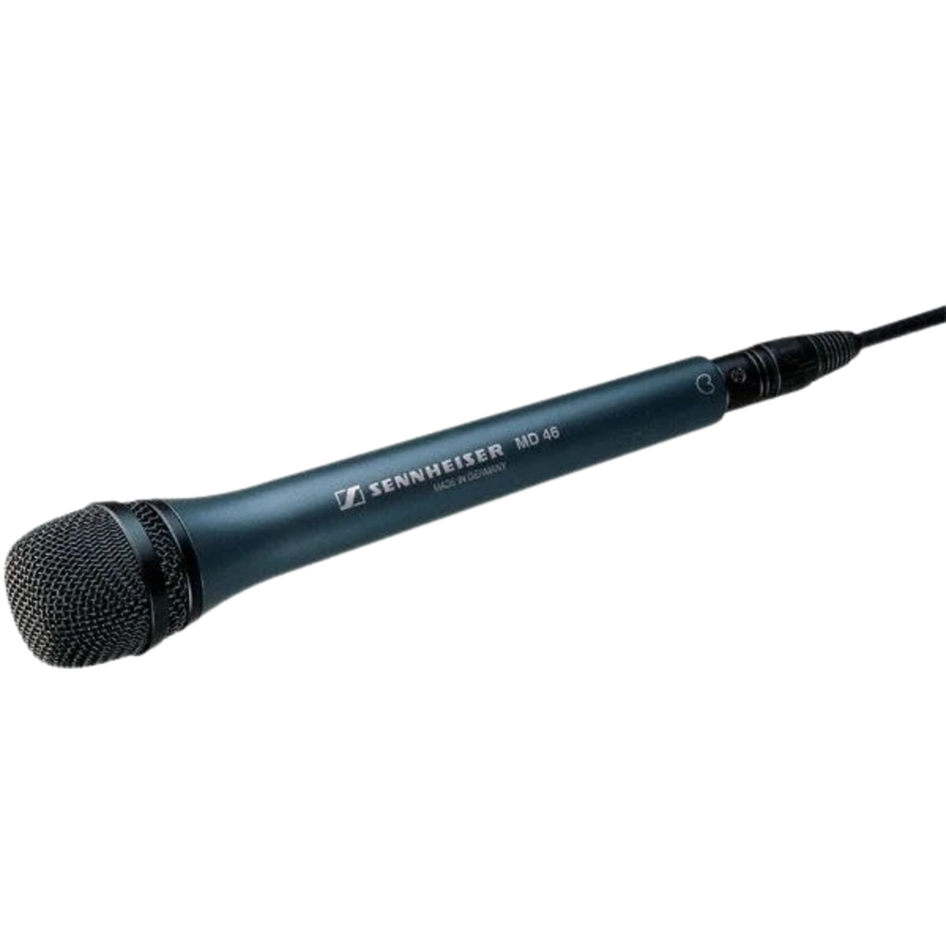 Zz02NzVmY2Y2Y2U3YmUxMWYwYWZkMWVhNTViNWQyZmI4Ng== Sennheiser Md 46 Dynamic Cardioid Handheld Microphone, Low Wind/handling Noise - Image 1