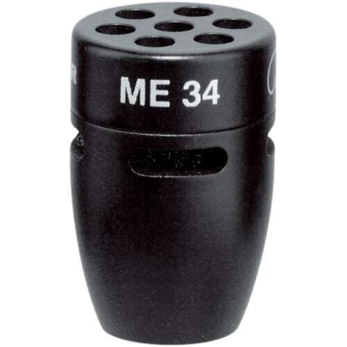 Sennheiser Me 34 Cardioid Condenser Microphone Module, Pre-polarised, Black, For Mzh Gooseneck