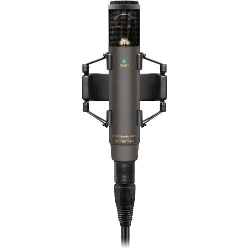 Sennheiser Mkh 800 Twin Nx Studio Condenser Microphone, Nextel, Dual Capsule 2x Cardioid, Xlr-5m