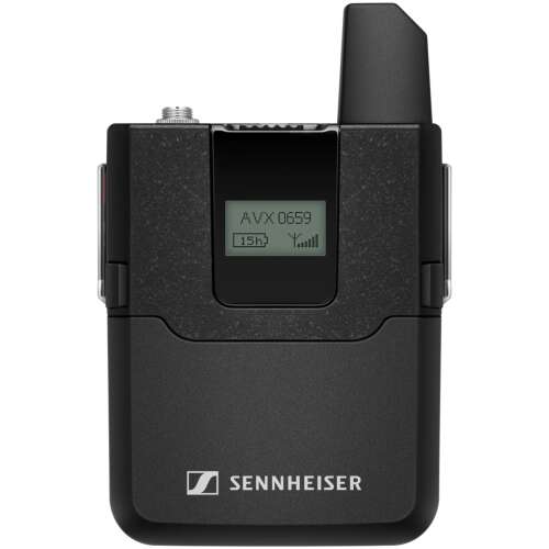 Sennheiser Sk Avx-3 Bodypack Transmitter, Dlsr Mini Jack Adapter, 12 Ch. 1880-1900mhz