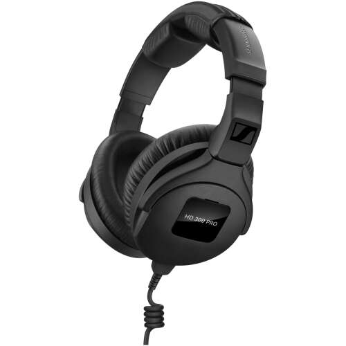 Sennheiser Hd 300 Protect Broadcast Headphones,Circumaural,Activegard,1.5m Cable,3.5mm Jack