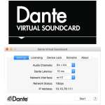 Audinate Dante Virtual Soundcard Software Token For Single Machine (download) (redeemable For Permanent Dvs License)