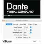 Audinate Dante Virtual Soundcard Software Transferable Token (download) (redeemable For Permanent Dvs License)