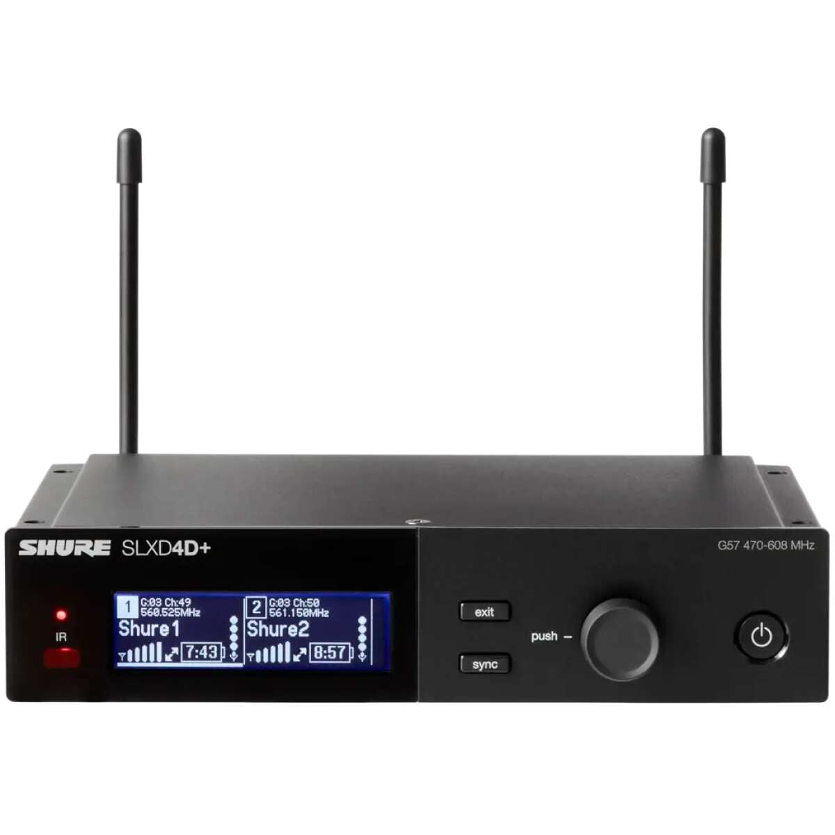 Shure SLXD24D+/58  Dual Wireless System - Image 2