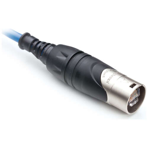 Amphenol Xlrnet, Xlr Cable Plug Housing To Suit Preassembled Rj45, Nickel