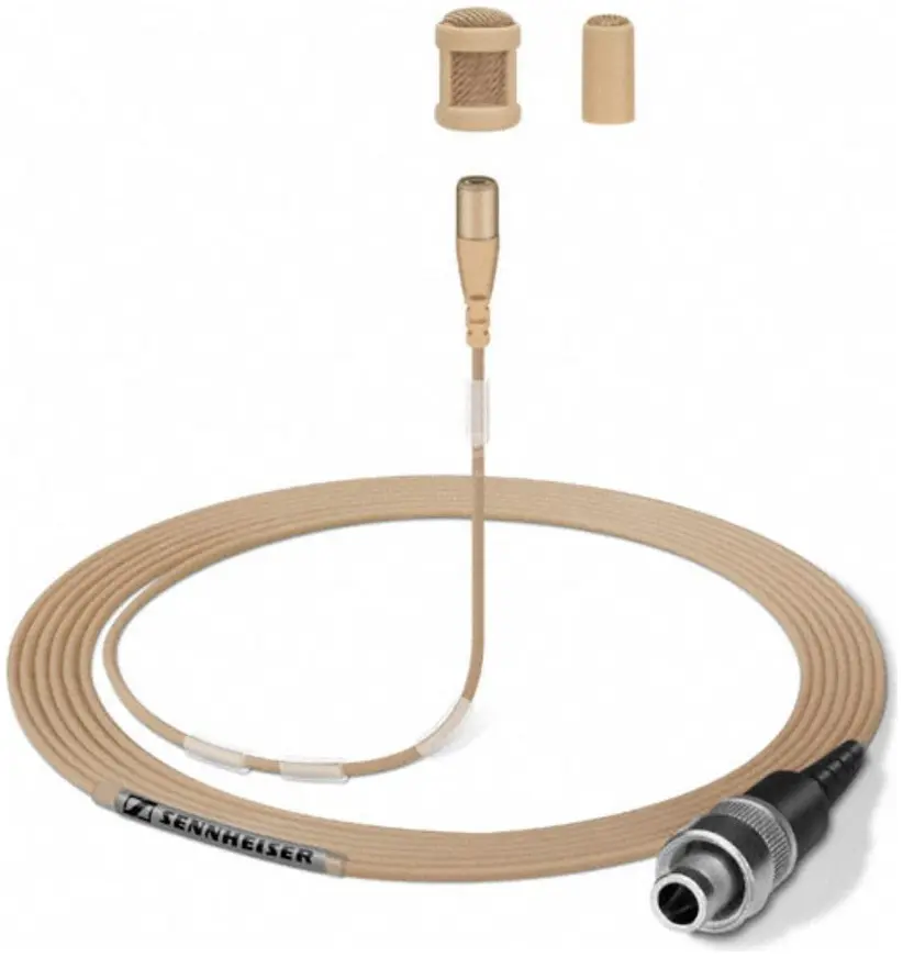 sennheiser-mke-1-4-3-lavalier-microphone-omni-3pin-se-plug_1_PAH0012319-000 Sennheiser Mke 1-4-3 Omni-directional Lapel Microphone(Beige) - Image 1