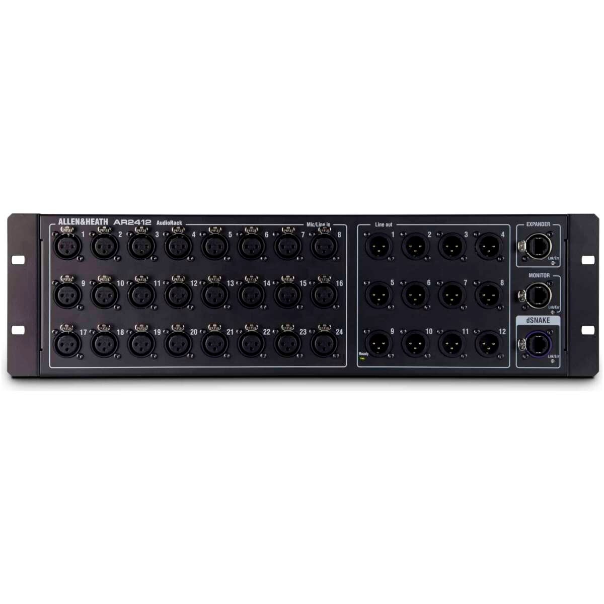 Allen & Heath GLD AR2412 – 24×12 Audio Rack For QU Series - Image 2