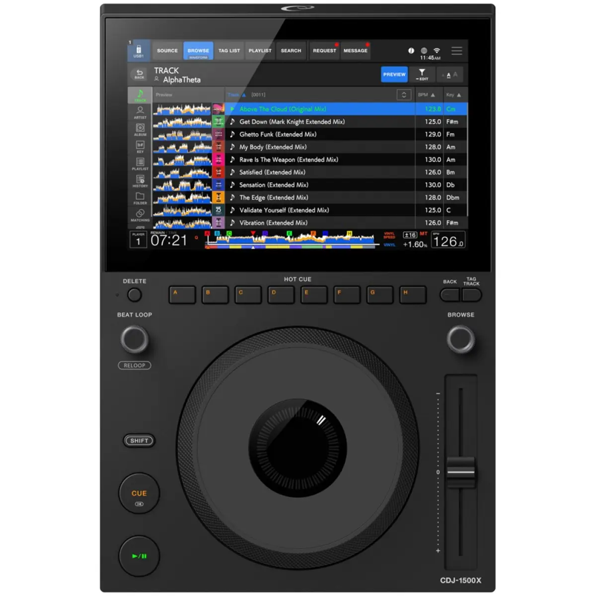 AlphaTheta CDJ-1500X DJ Multi Player - Image 3