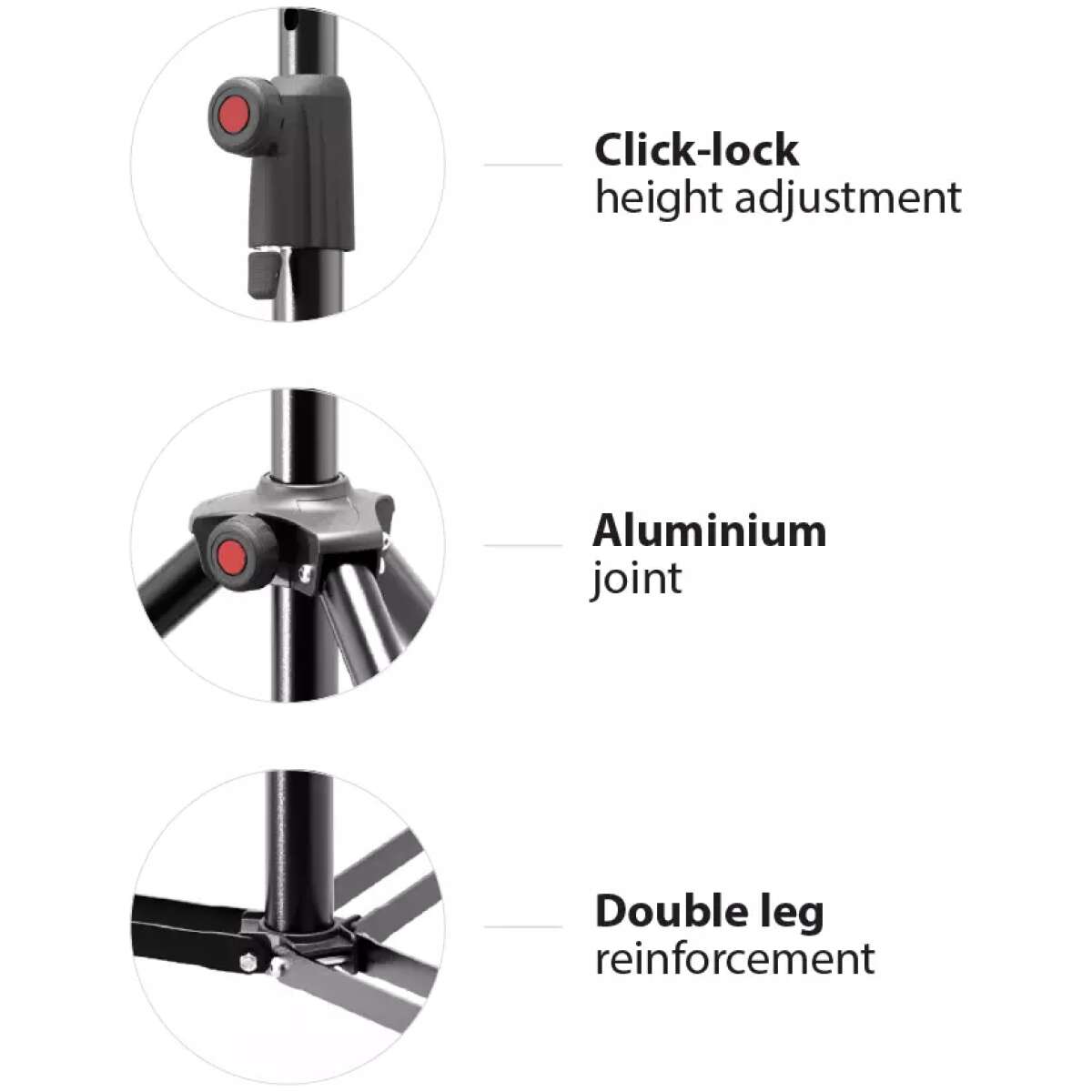 Athletic Speaker Stand Pro 118 - 207CM - Image 2