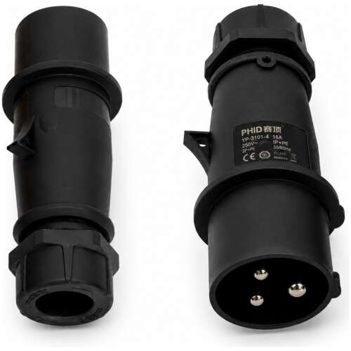 Imix 16A Industrial 3 PIN IP44 Male Plug Connector