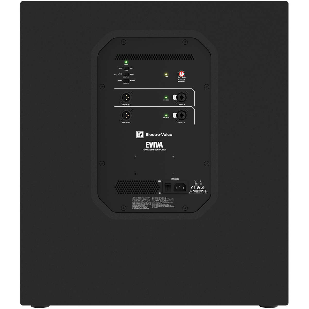 Electro-Voice EVIVA 18SP 18 inch Powered Subwoofer - Image 2