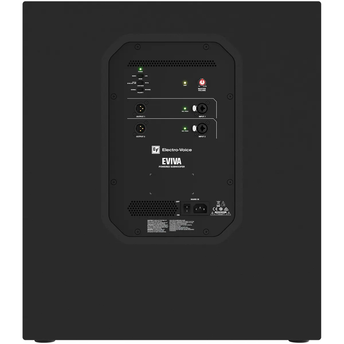 Electro-Voice EVIVA 18SP 18 inch Powered Subwoofer - Image 2