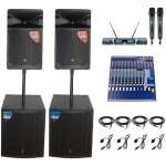 Imix M15P and M18P Active Speaker Combo